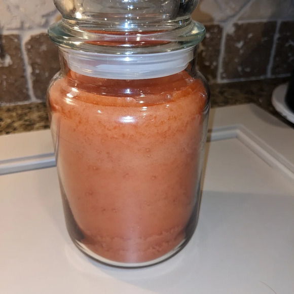 Christmas Morning Yankee Candle Discontinued Jar Candle Lg White Label Rare NEW - Picture 2 of 6